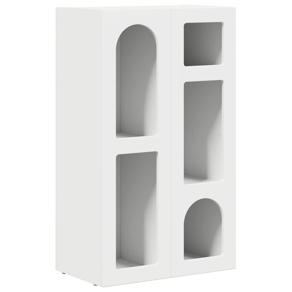vidaXL Bufet Biały 59 x 35 x 100,5 cm Materiał drewnopochodny