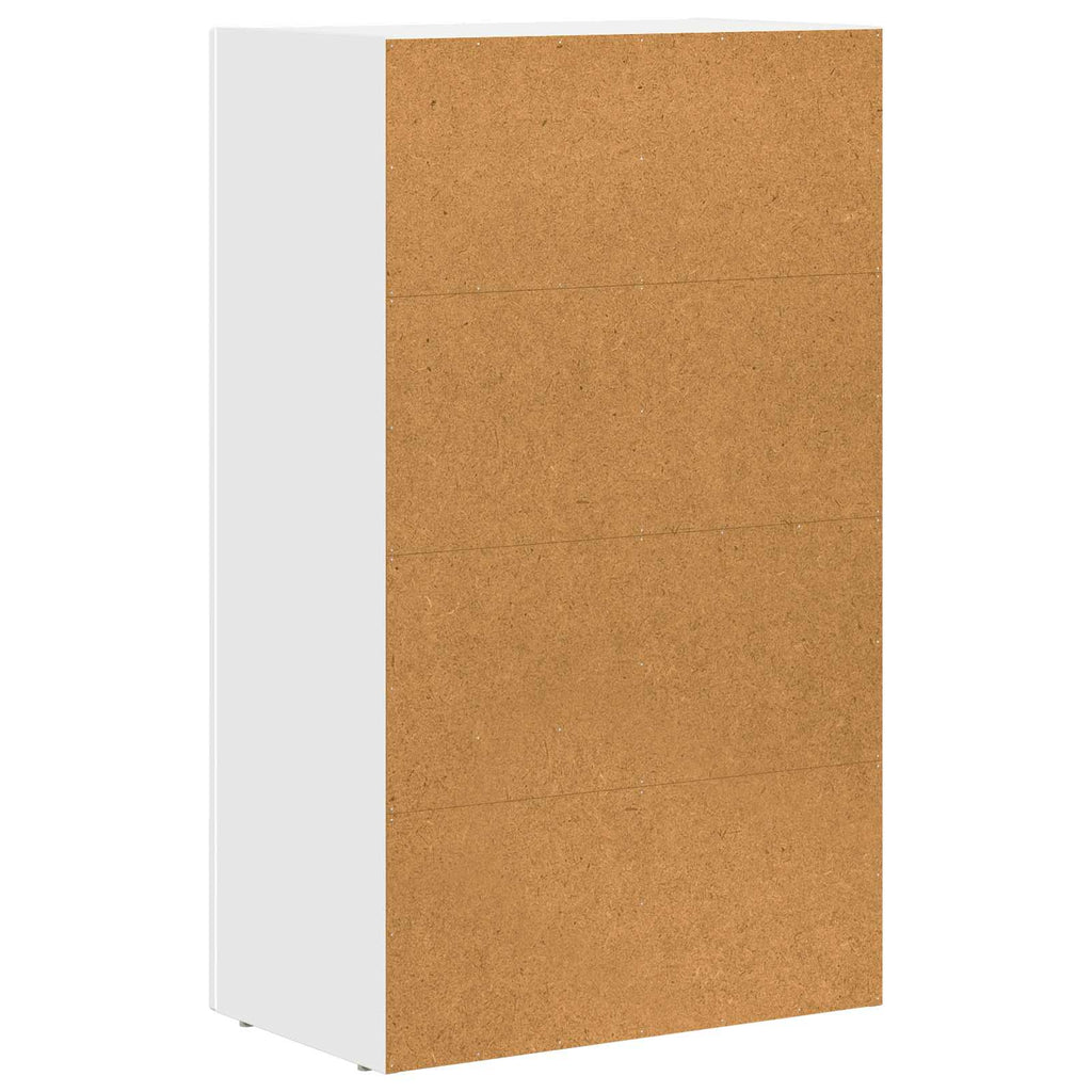 vidaXL Bufet Biały 59 x 35 x 100,5 cm Materiał drewnopochodny