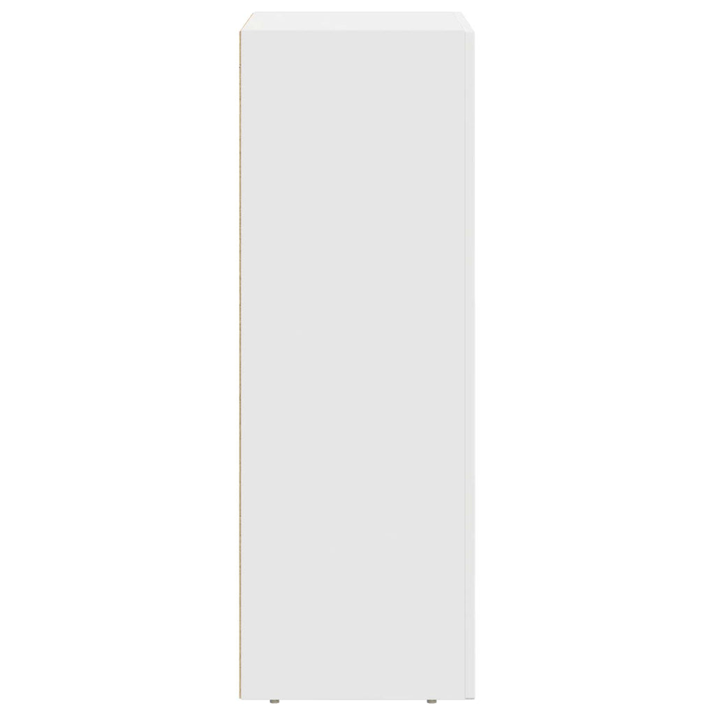 vidaXL Bufet Biały 59 x 35 x 100,5 cm Materiał drewnopochodny