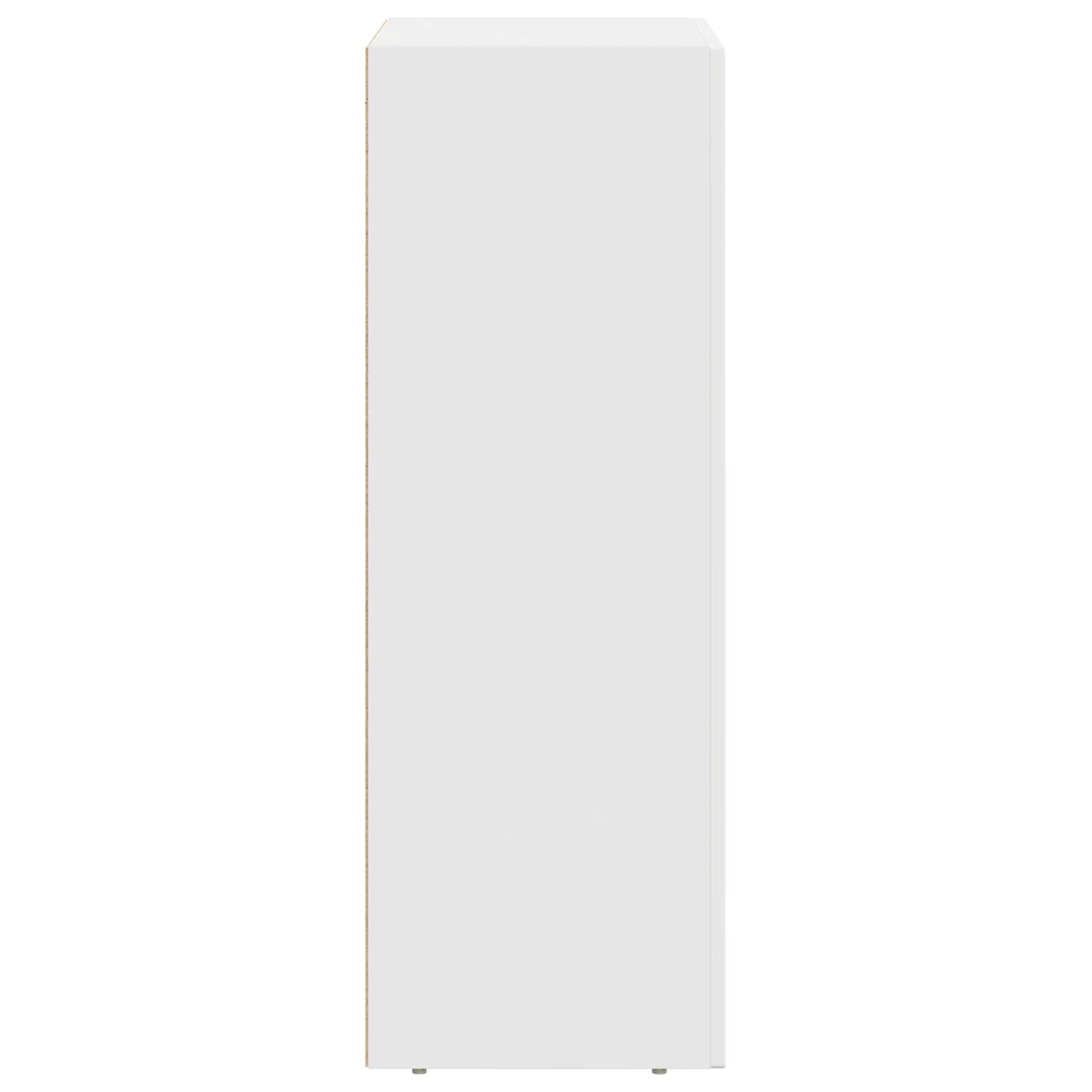 vidaXL Bufet Biały 59 x 35 x 100,5 cm Materiał drewnopochodny