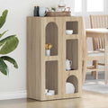 vidaXL Bufet Dąb Sonoma 59 x 35 x 100,5 cm Materiał drewnopochodny