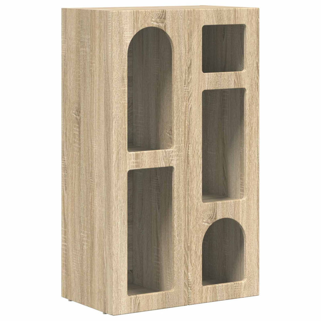 vidaXL Bufet Dąb Sonoma 59 x 35 x 100,5 cm Materiał drewnopochodny