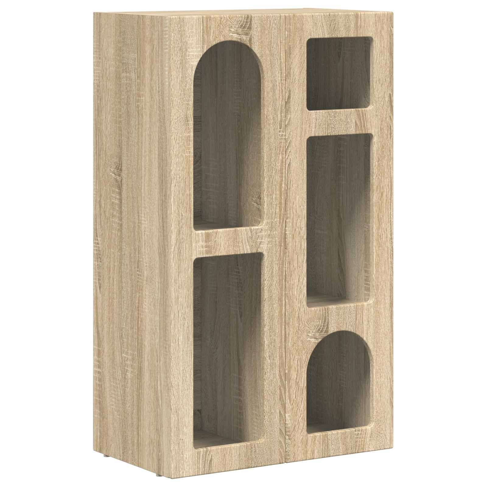 vidaXL Bufet Dąb Sonoma 59 x 35 x 100,5 cm Materiał drewnopochodny