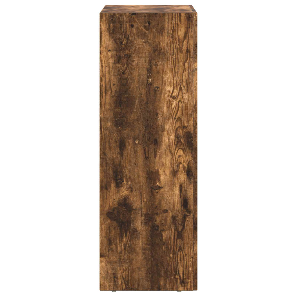 vidaXL Bufet Dąb wędzony 59 x 35 x 100,5 cm Materiał drewnopochodny