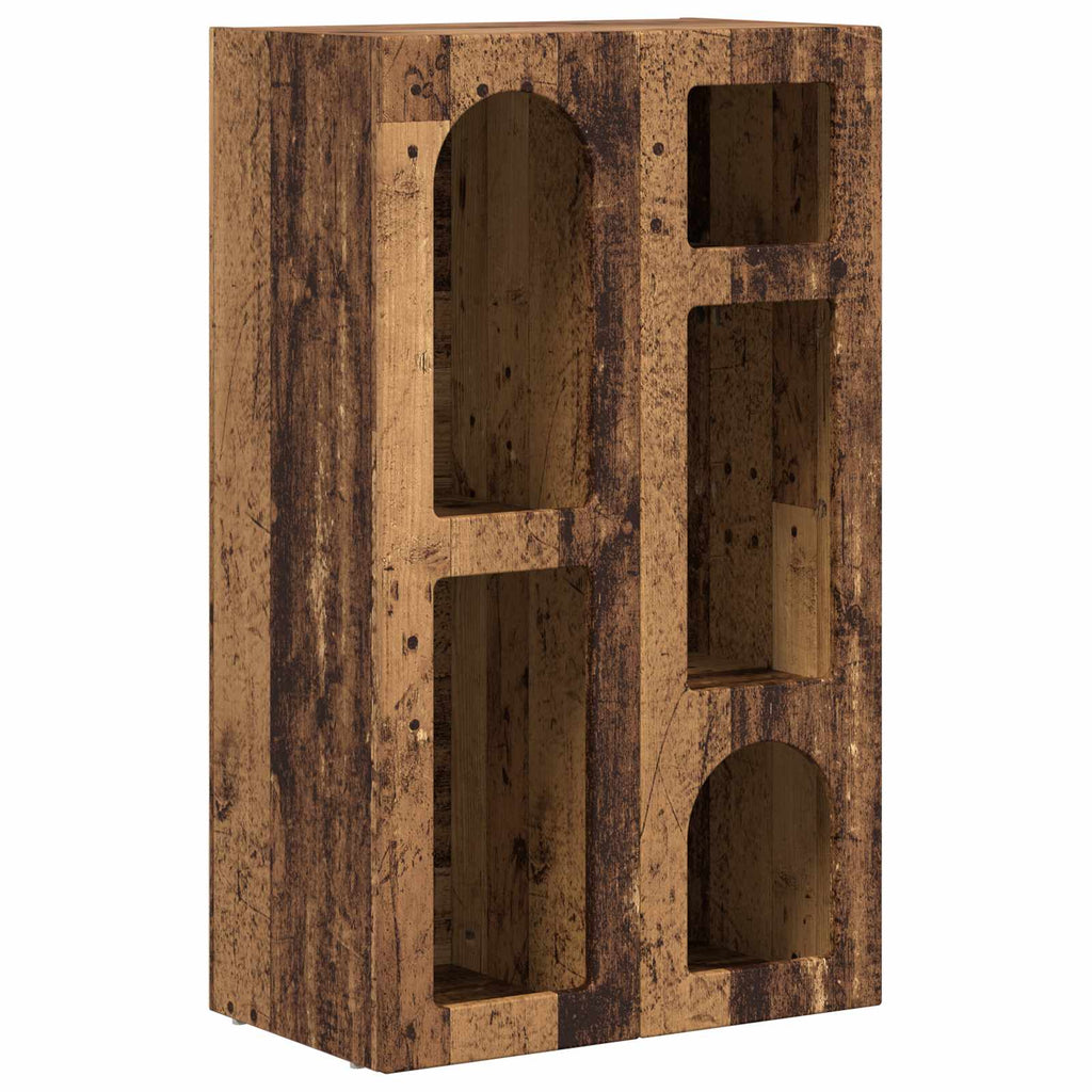 vidaXL Bufet Stare drewno 59 x 35 x 100,5 cm Materiał drewnopochodny
