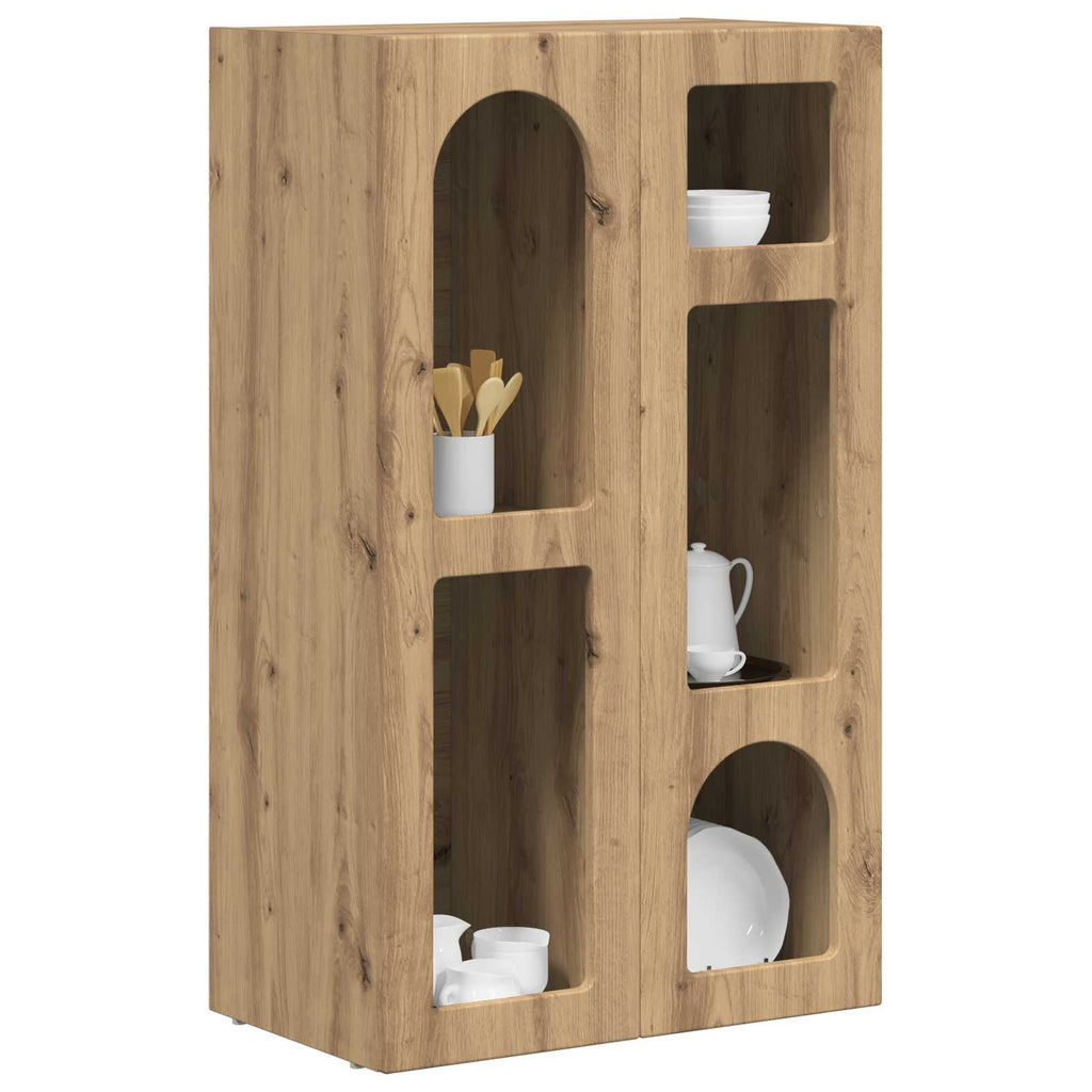 vidaXL Bufet Dąb rzemieślniczy 59 x 35 x 100,5 cm