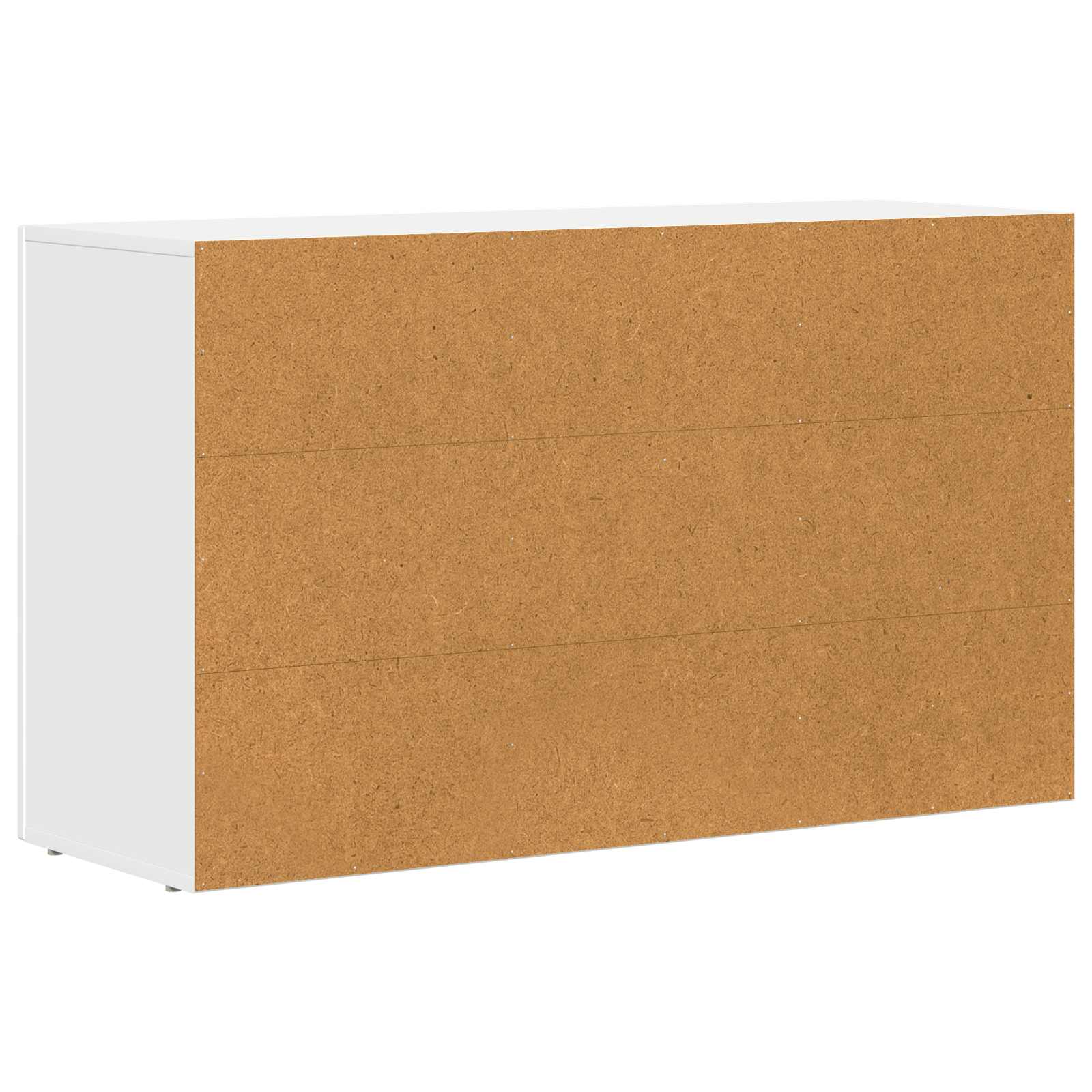 vidaXL Bufet Biały 100 x 35 x 59 cm Materiał drewnopochodny