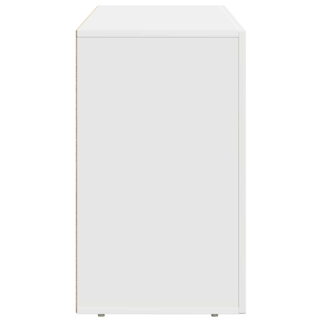 vidaXL Bufet Biały 100 x 35 x 59 cm Materiał drewnopochodny