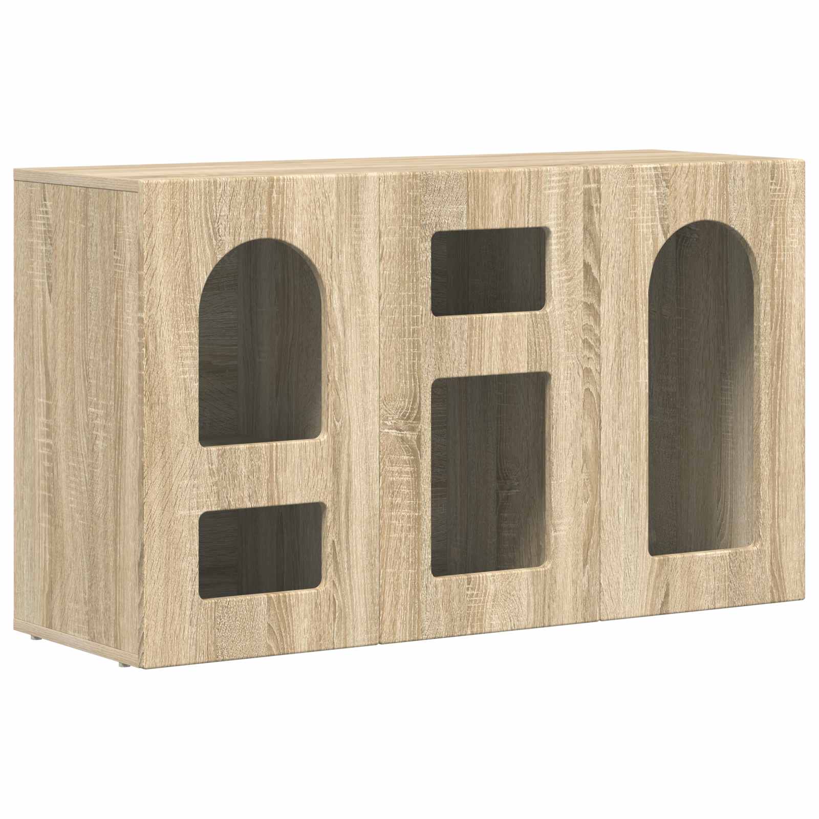 vidaXL Bufet Dąb Sonoma 100 x 35 x 59 cm Materiał drewnopochodny