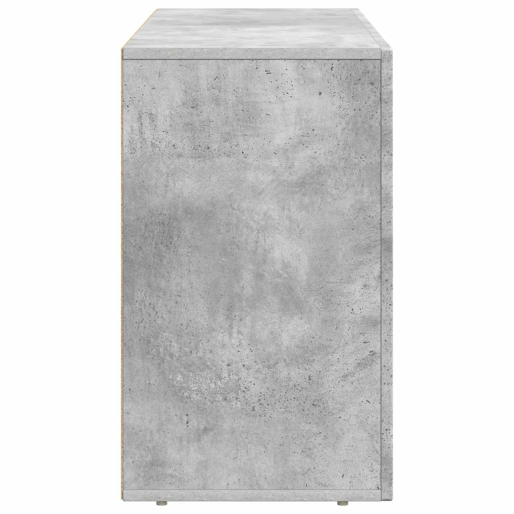 vidaXL Bufet Betonowy szary 100 x 35 x 59 cm Materiał drewnopochodny