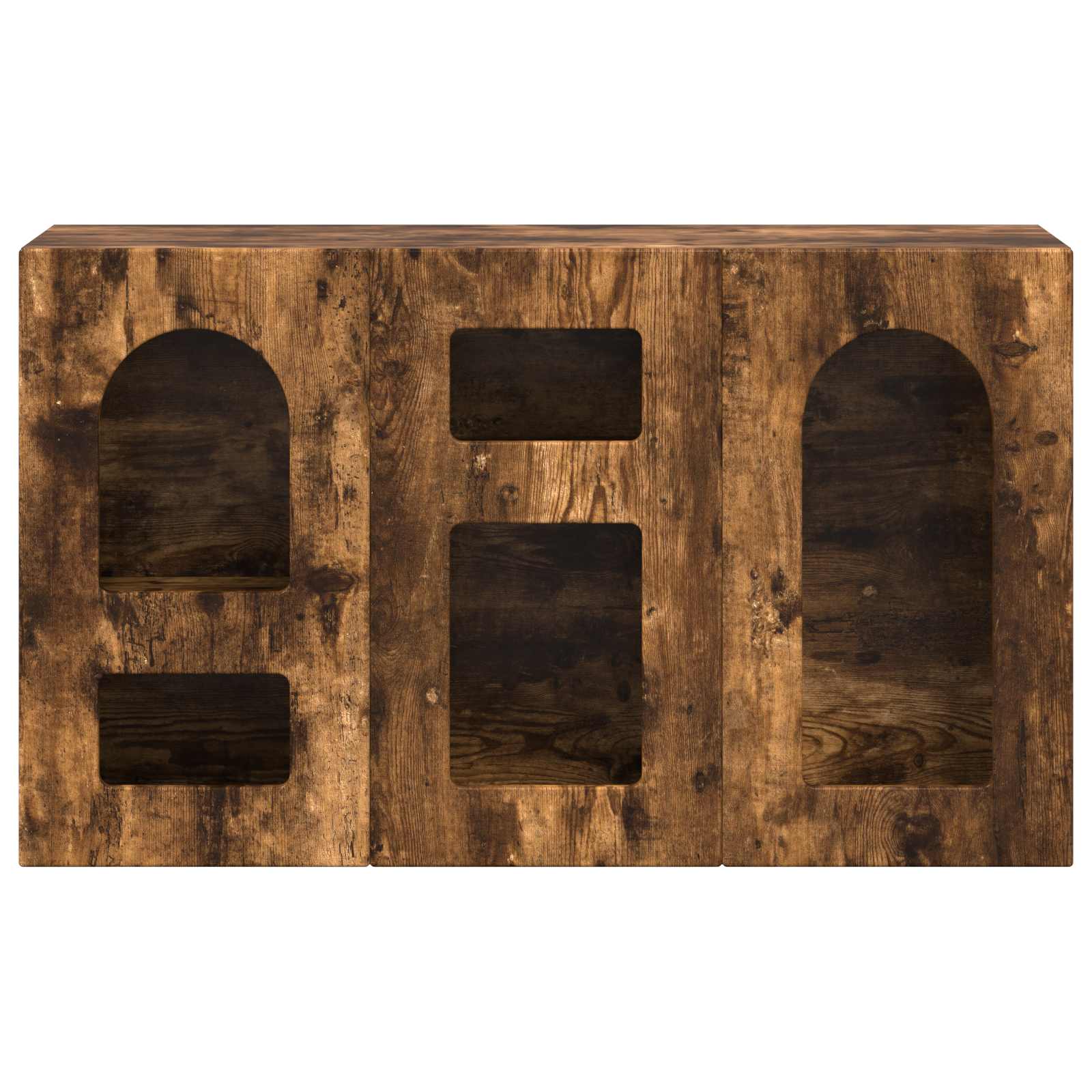 vidaXL Bufet Dąb wędzony 100 x 35 x 59 cm Materiał drewnopochodny