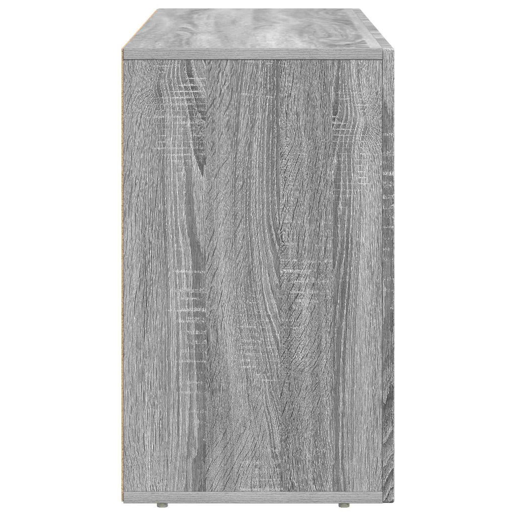 vidaXL Bufet Szary Sonoma 100 x 35 x 59 cm Materiał drewnopochodny