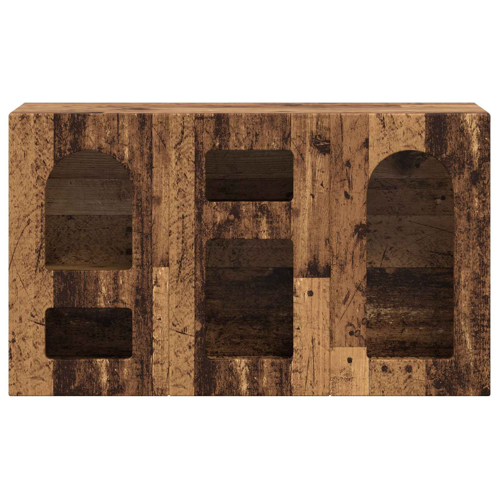 vidaXL Bufet Stare drewno 100 x 35 x 59 cm Materiał drewnopochodny