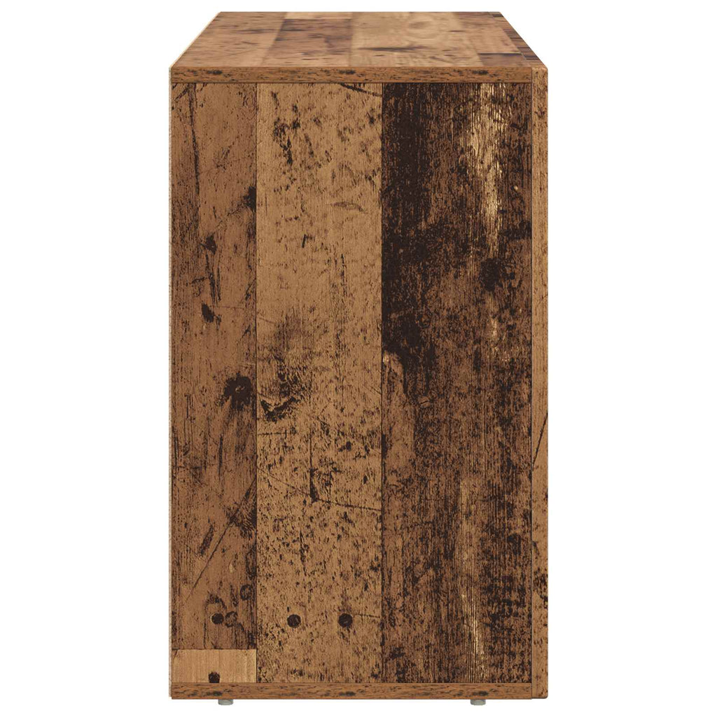 vidaXL Bufet Stare drewno 100 x 35 x 59 cm Materiał drewnopochodny