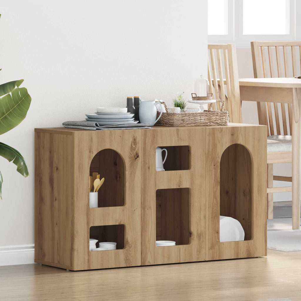 vidaXL Bufet Dąb rzemieślniczy 100 x 35 x 59 cm