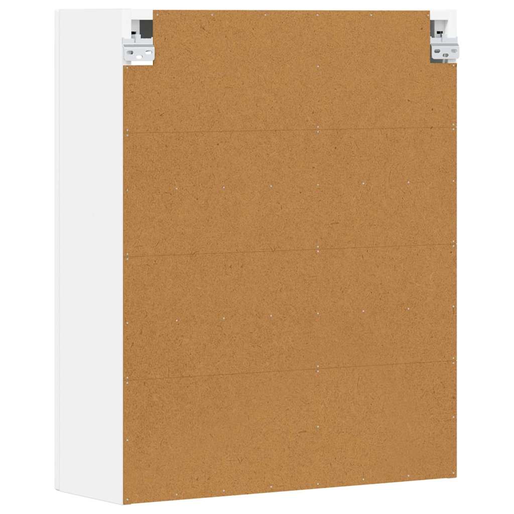 vidaXL Szafka wisząca ELST Biały 59 x 20 x 71,5 cm Drewno inżynieryjne