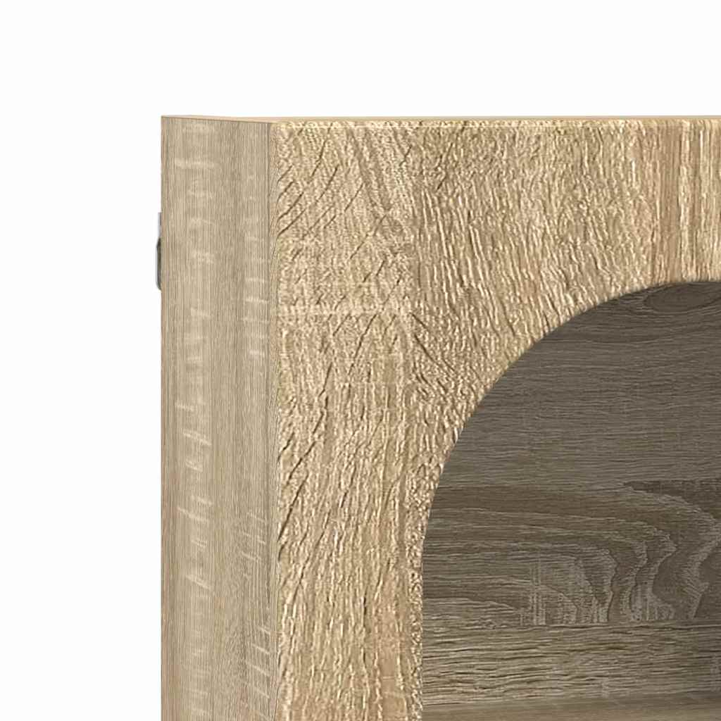 vidaXL Szafka wisząca z półką ELST dąb Sonoma 59 x 20 x 71,5 cm