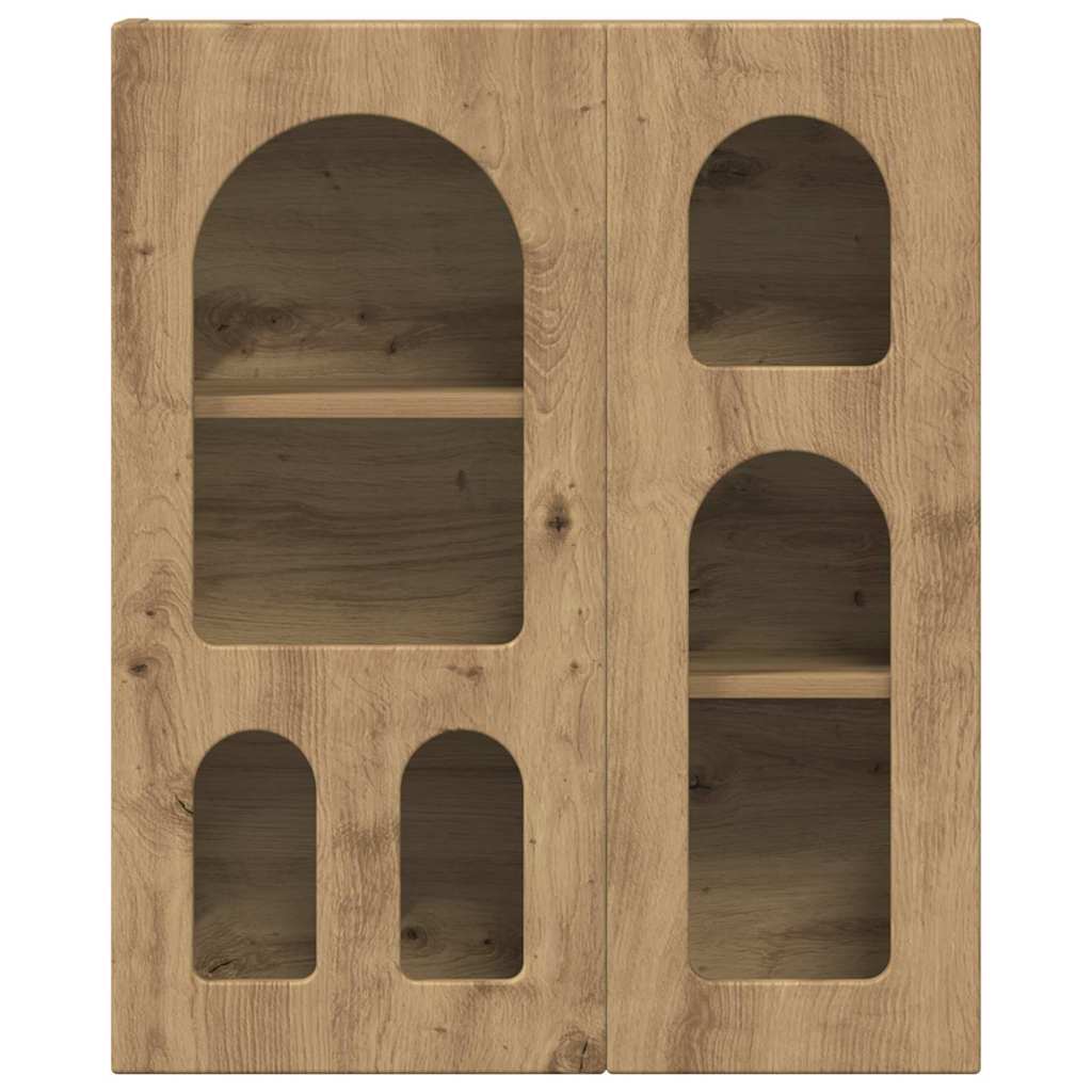 vidaXL Szafka wisząca z półką ELST Dąb artisan 59 x 20 x 71,5 cm