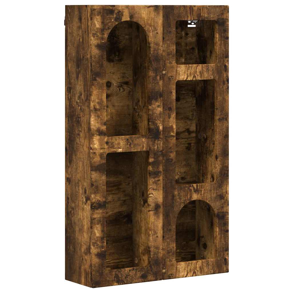 vidaXL Szafka wisząca z półką Dąb wędzony 59 x 20 x 100 cm