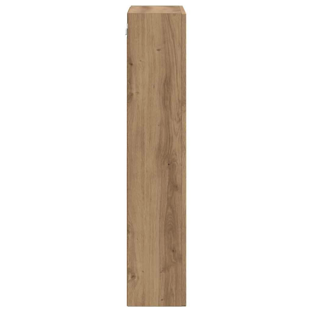 vidaXL Szafka wisząca z półką ELST Dąb artisan 59 x 20 x 100 cm