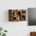 vidaXL Szafka wisząca z półką Dąb wędzony 60 x 20 x 40 cm