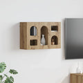 vidaXL Szafka wisząca z półką Dąb rzemieślniczy 60 x 20 x 40 cm