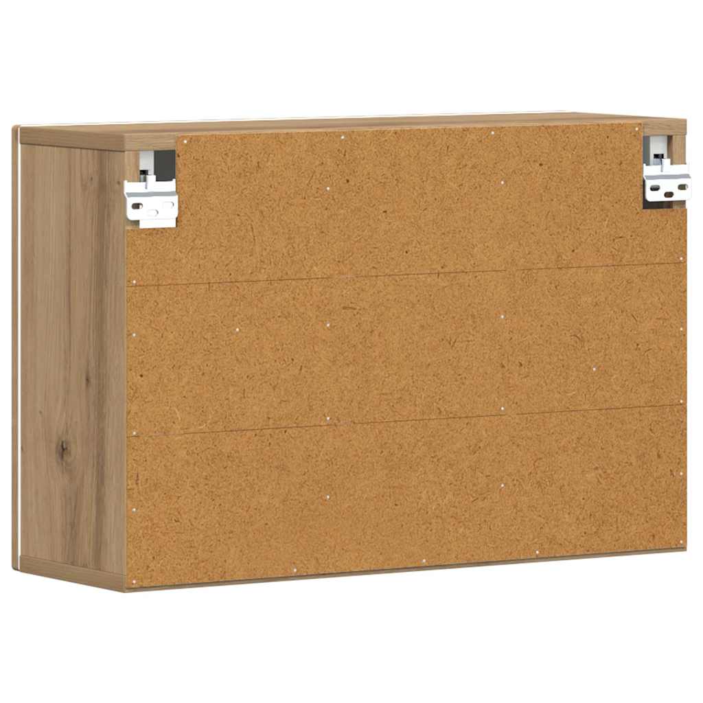 vidaXL Szafka wisząca z półką Dąb rzemieślniczy 60 x 20 x 40 cm