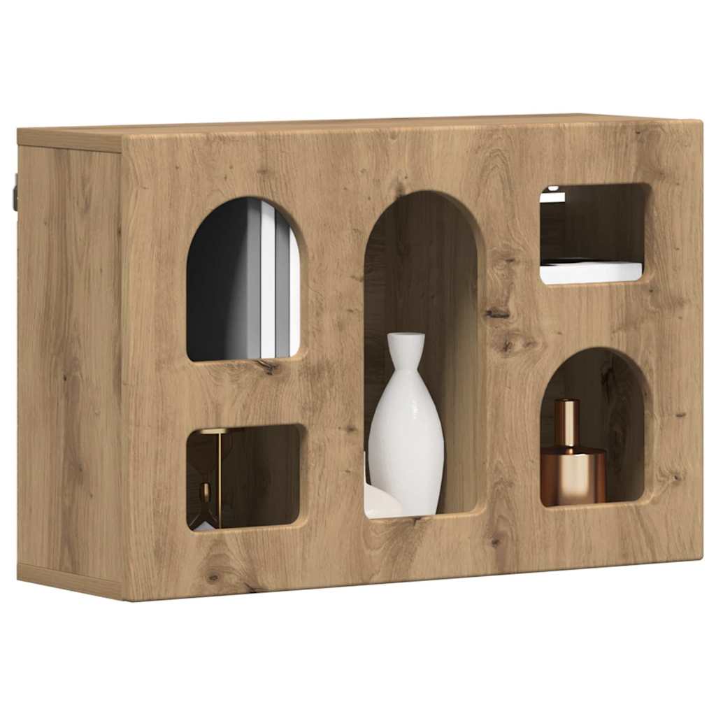 vidaXL Szafka wisząca z półką Dąb rzemieślniczy 60 x 20 x 40 cm