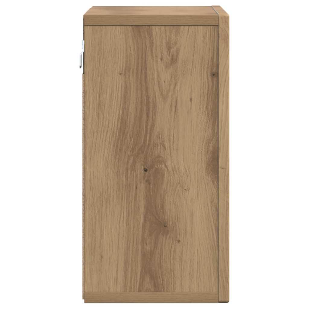 vidaXL Szafka wisząca z półką Dąb rzemieślniczy 60 x 20 x 40 cm