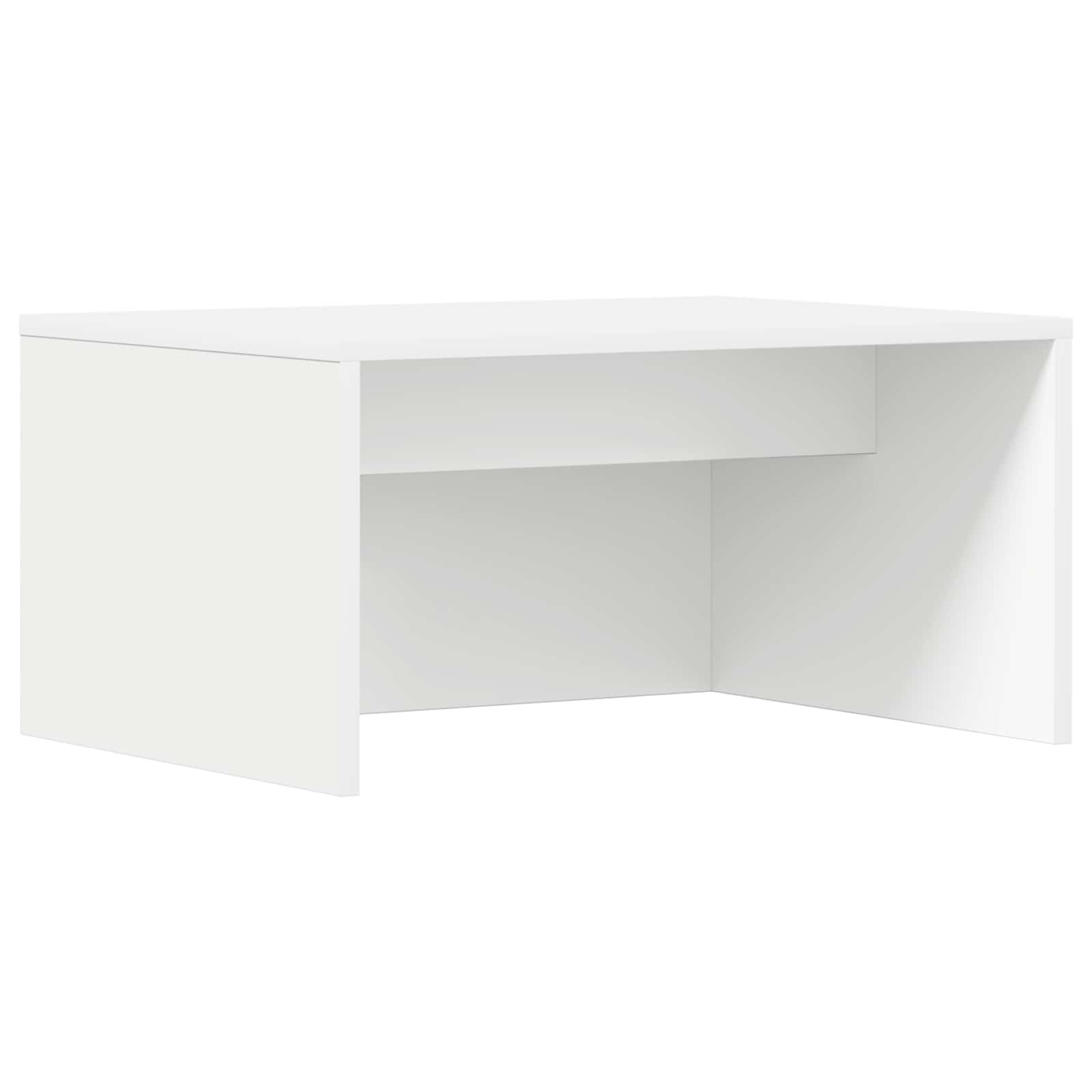 vidaXL Biurko montowane na ścianie Biały 60 x 45 x 30 cm
