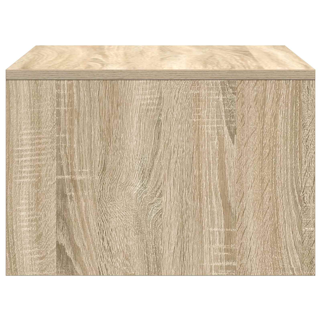 vidaXL Biurko montowane na ścianie Dąb Sonoma 60 x 45 x 30 cm