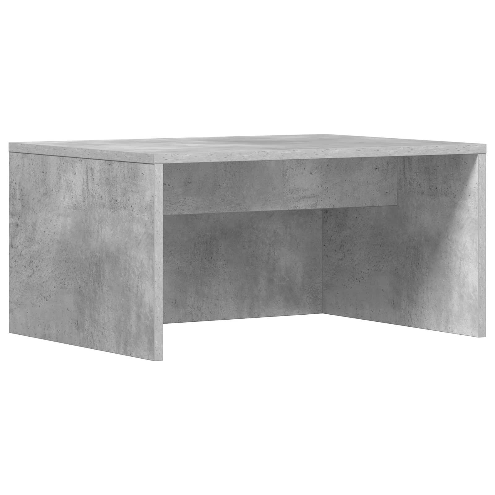 vidaXL Biurko montowane na ścianie Betonowy szary 60 x 45 x 30 cm