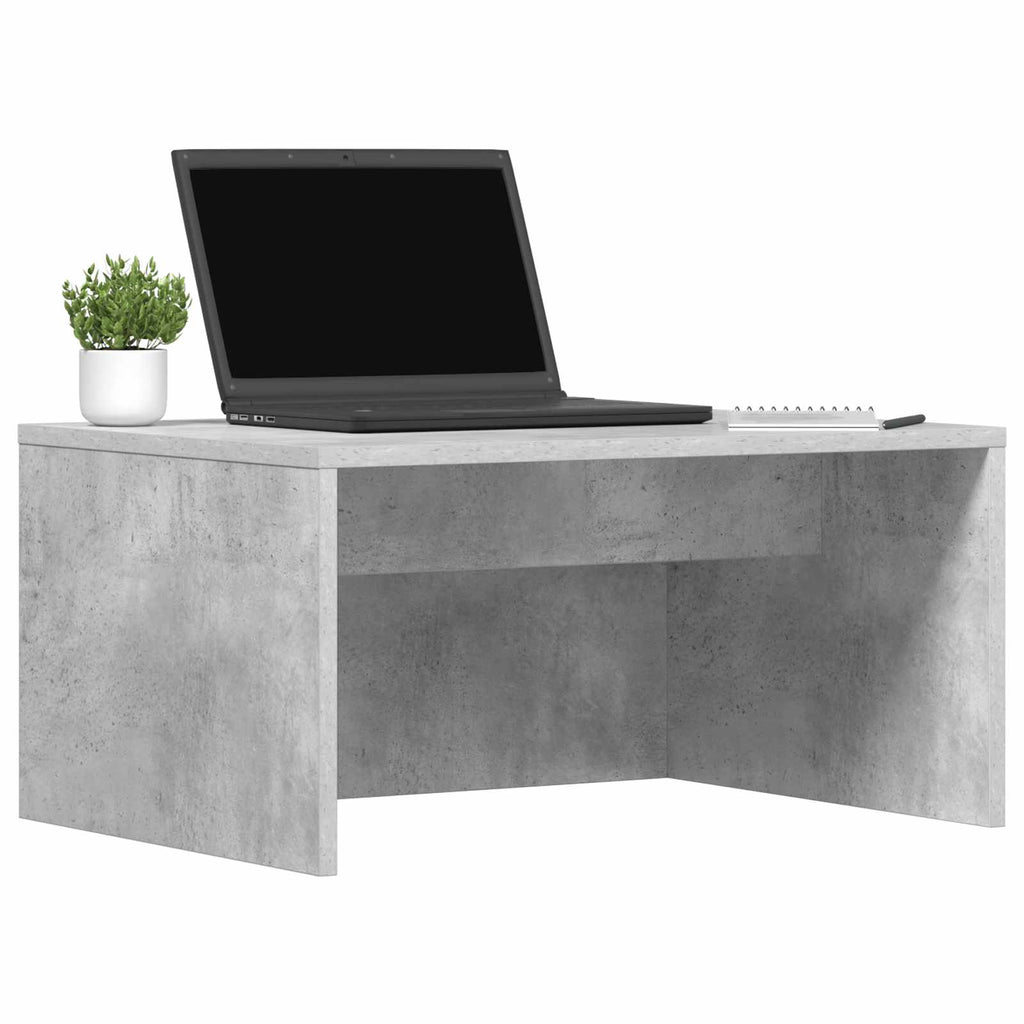 vidaXL Biurko montowane na ścianie Betonowy szary 60 x 45 x 30 cm