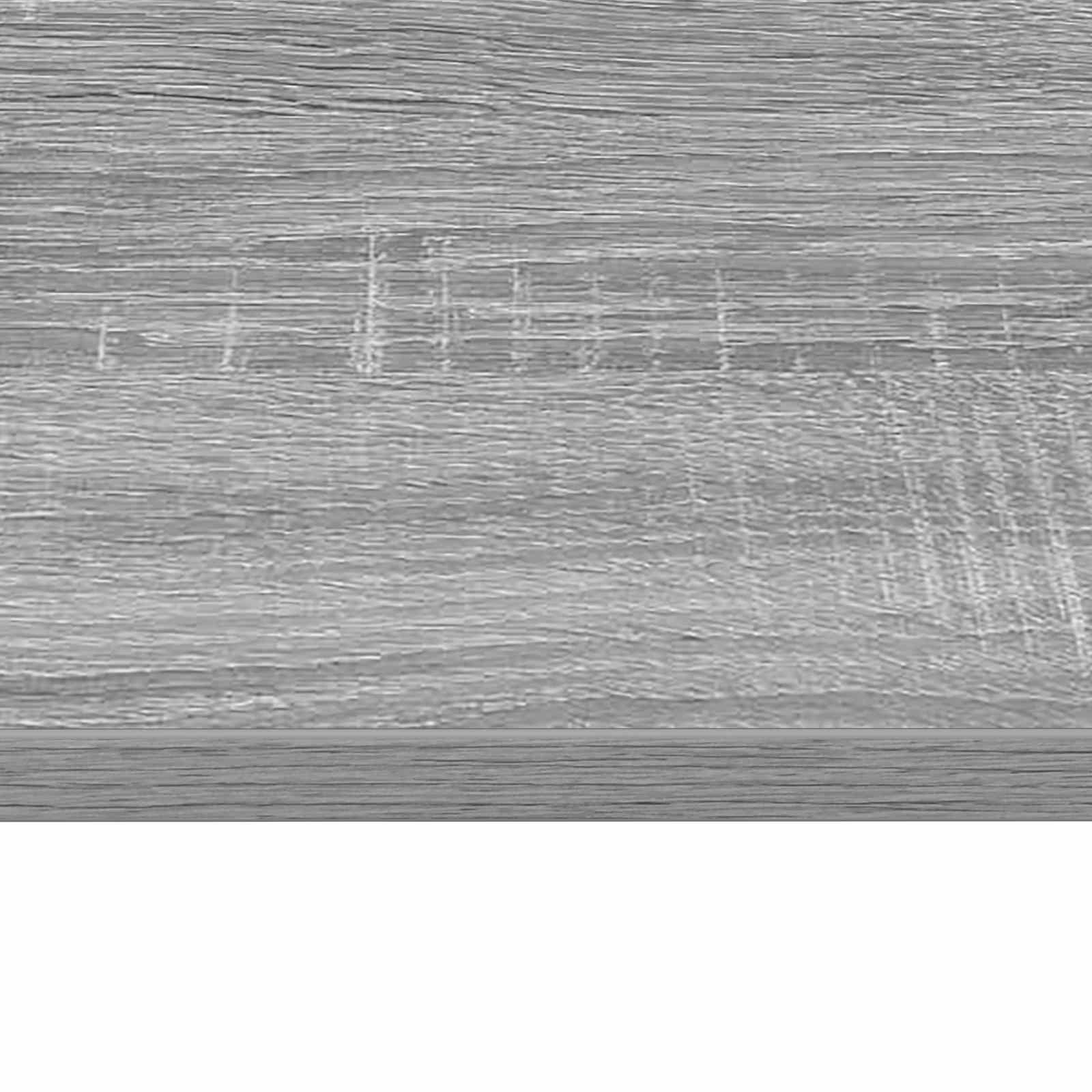 vidaXL Biurko montowane na ścianie Szary Sonoma 60 x 45 x 30 cm