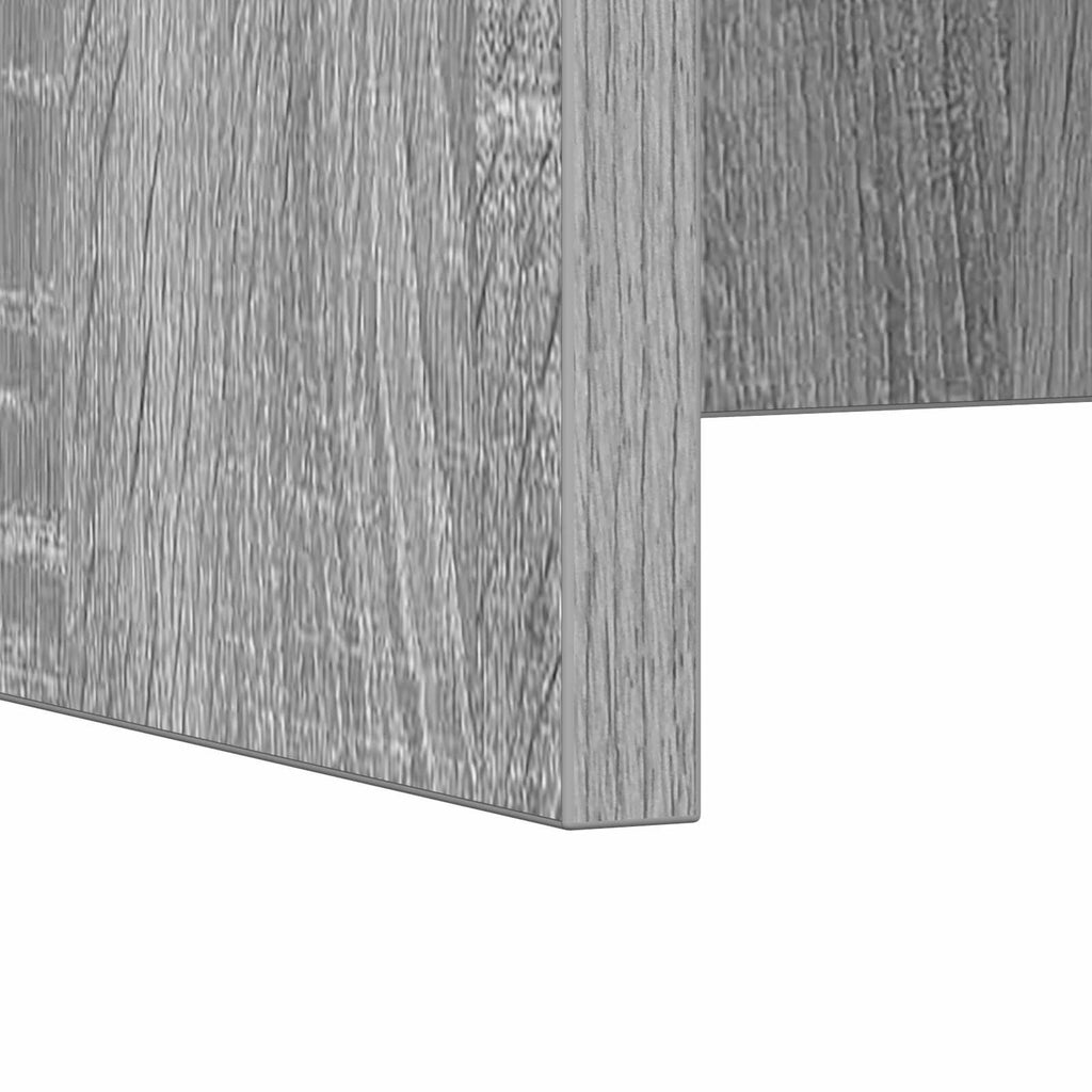 vidaXL Biurko montowane na ścianie Szary Sonoma 60 x 45 x 30 cm