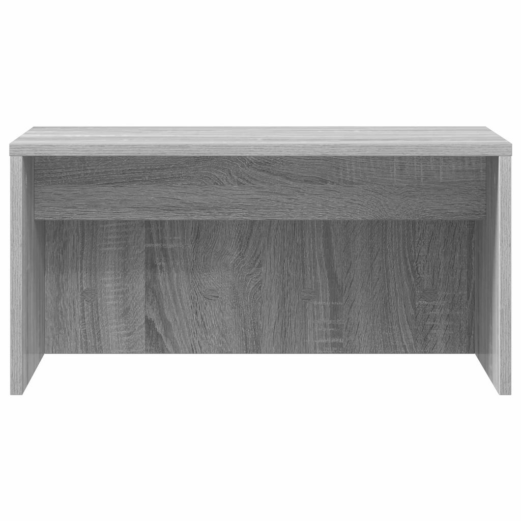 vidaXL Biurko montowane na ścianie Szary Sonoma 60 x 45 x 30 cm