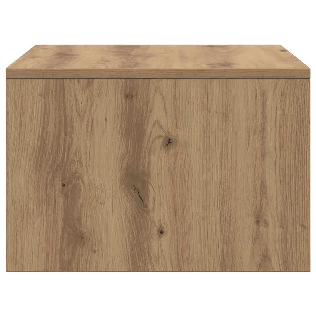 vidaXL Biurko montowane na ścianie Dąb rzemieślniczy 60 x 45 x 30 cm