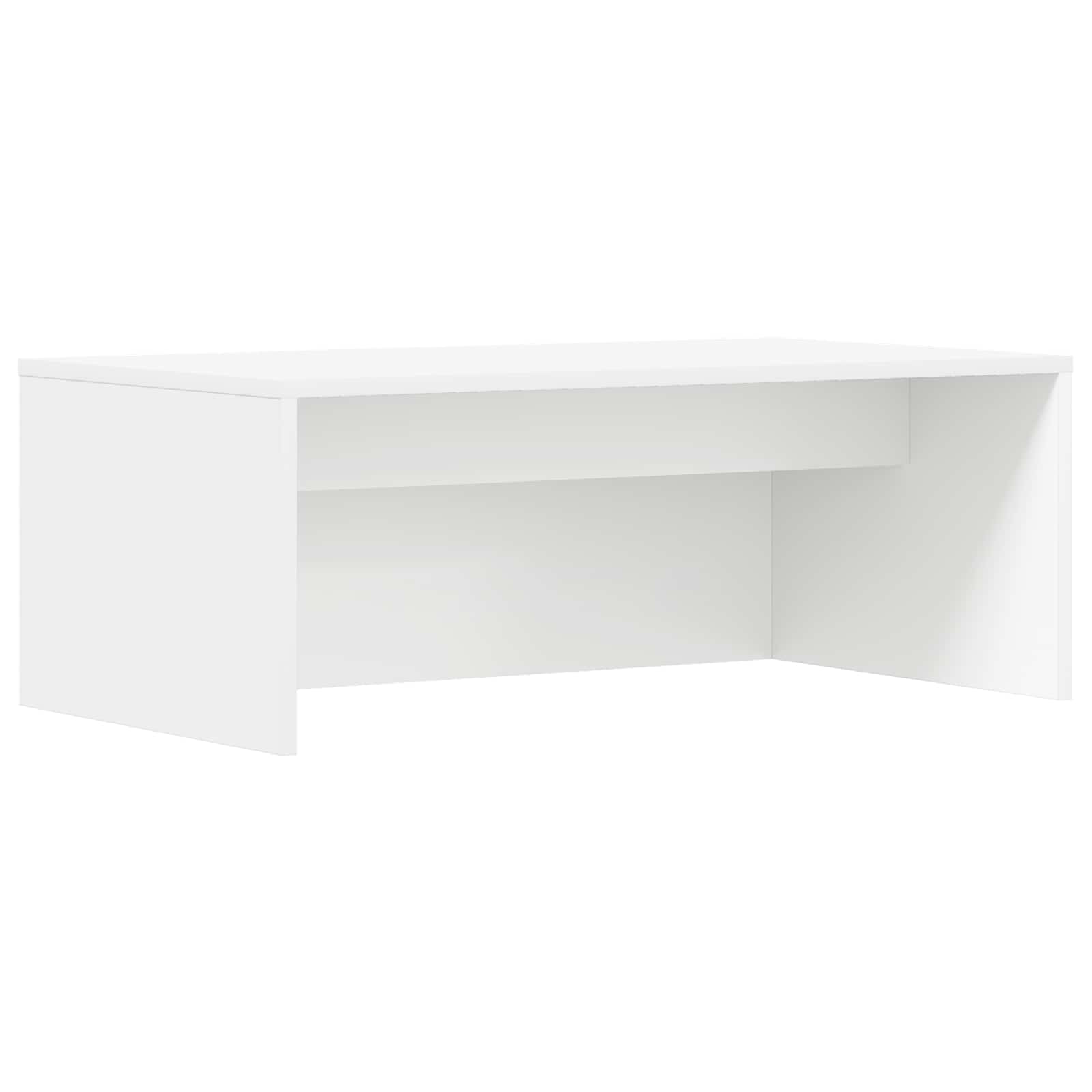 vidaXL Biurko montowane na ścianie Biały 80 x 45 x 30 cm