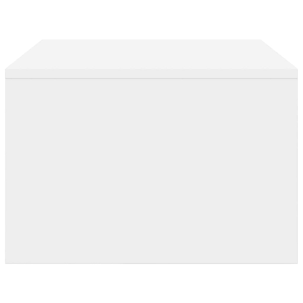 vidaXL Biurko montowane na ścianie Biały 80 x 45 x 30 cm