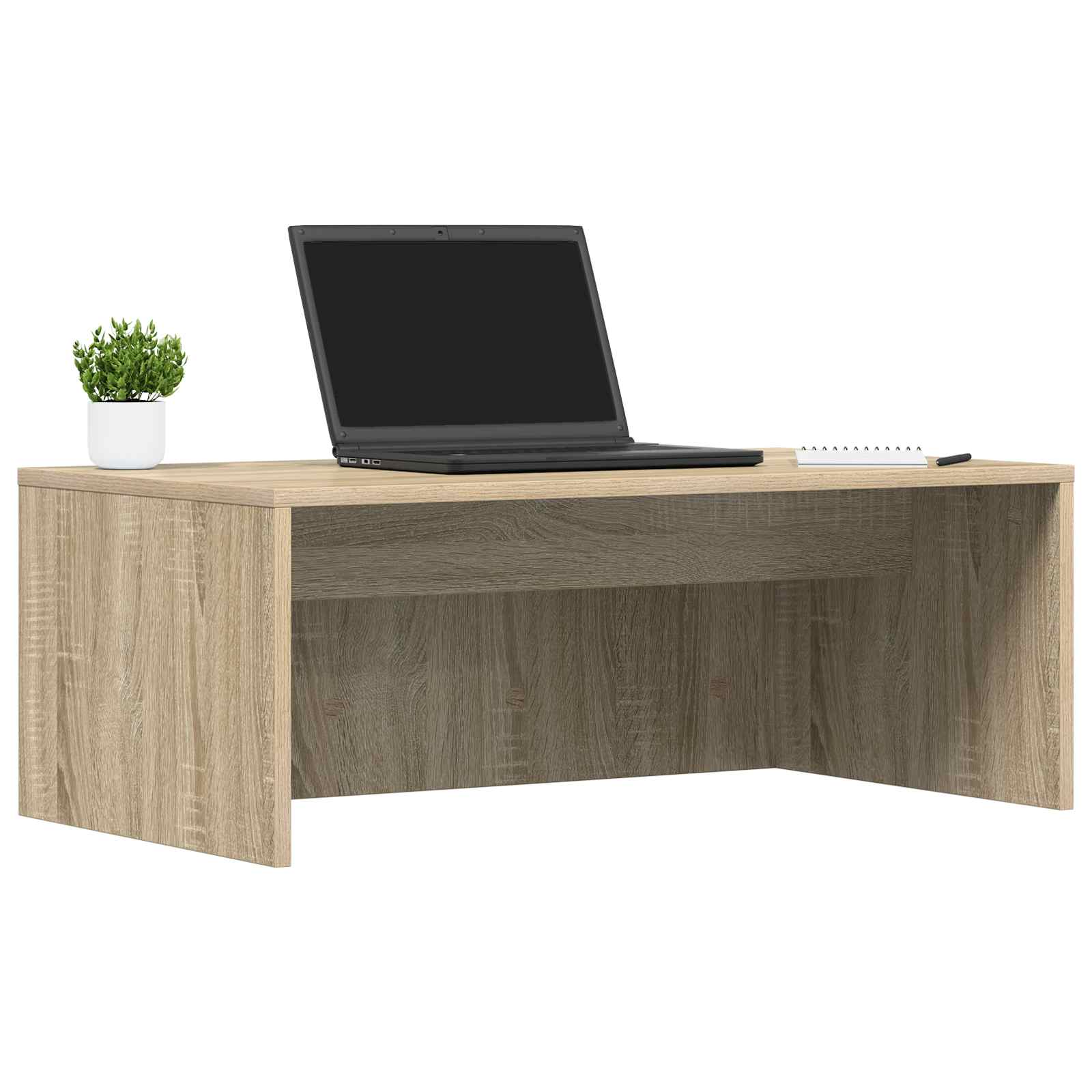 vidaXL Biurko montowane na ścianie Dąb Sonoma 80 x 45 x 30 cm
