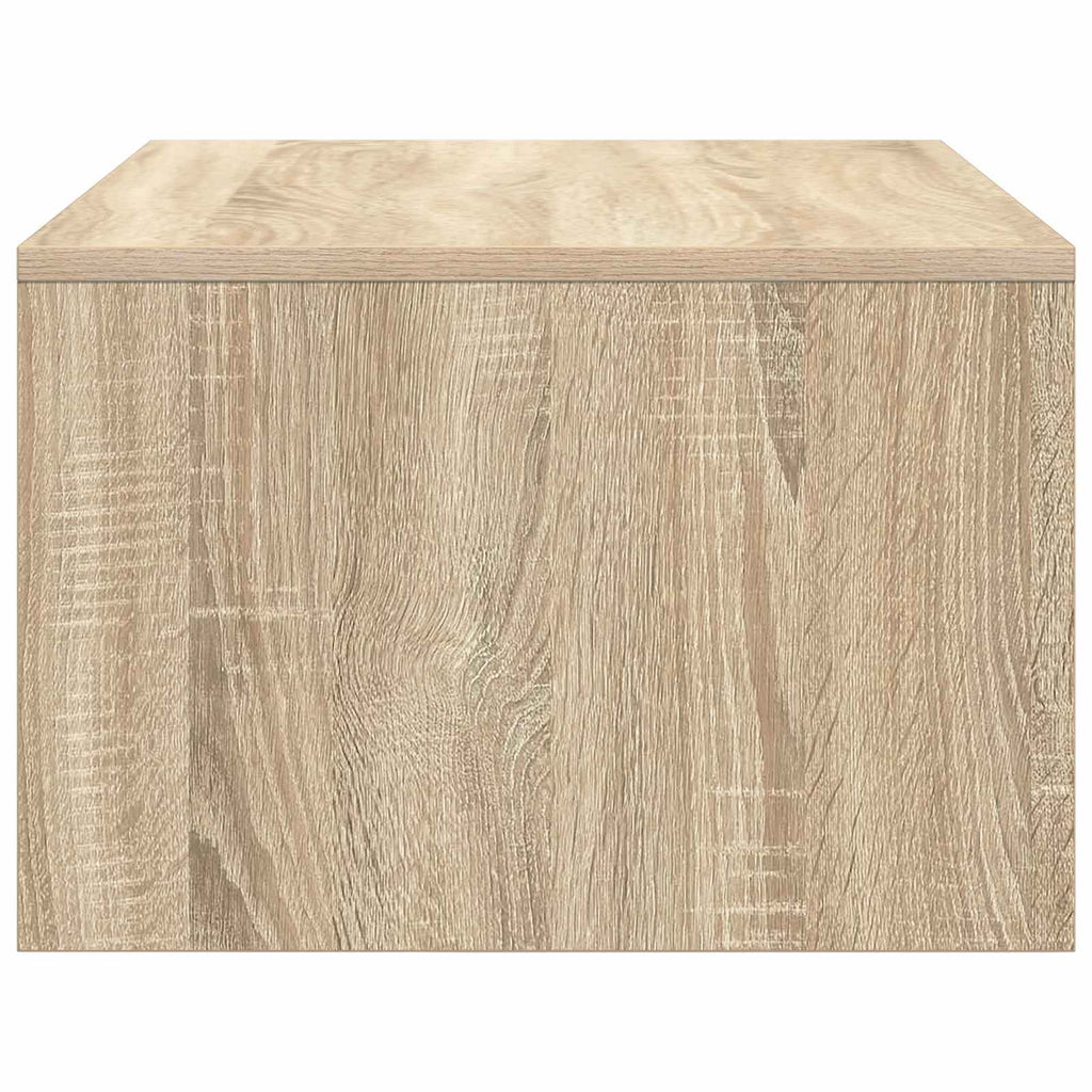 vidaXL Biurko montowane na ścianie Dąb Sonoma 80 x 45 x 30 cm