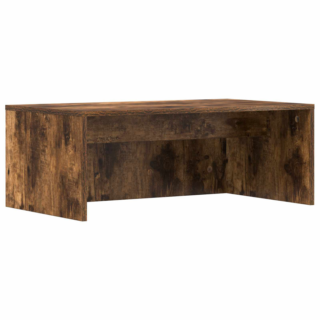vidaXL Biurko montowane na ścianie Dąb wędzony 80 x 45 x 30 cm