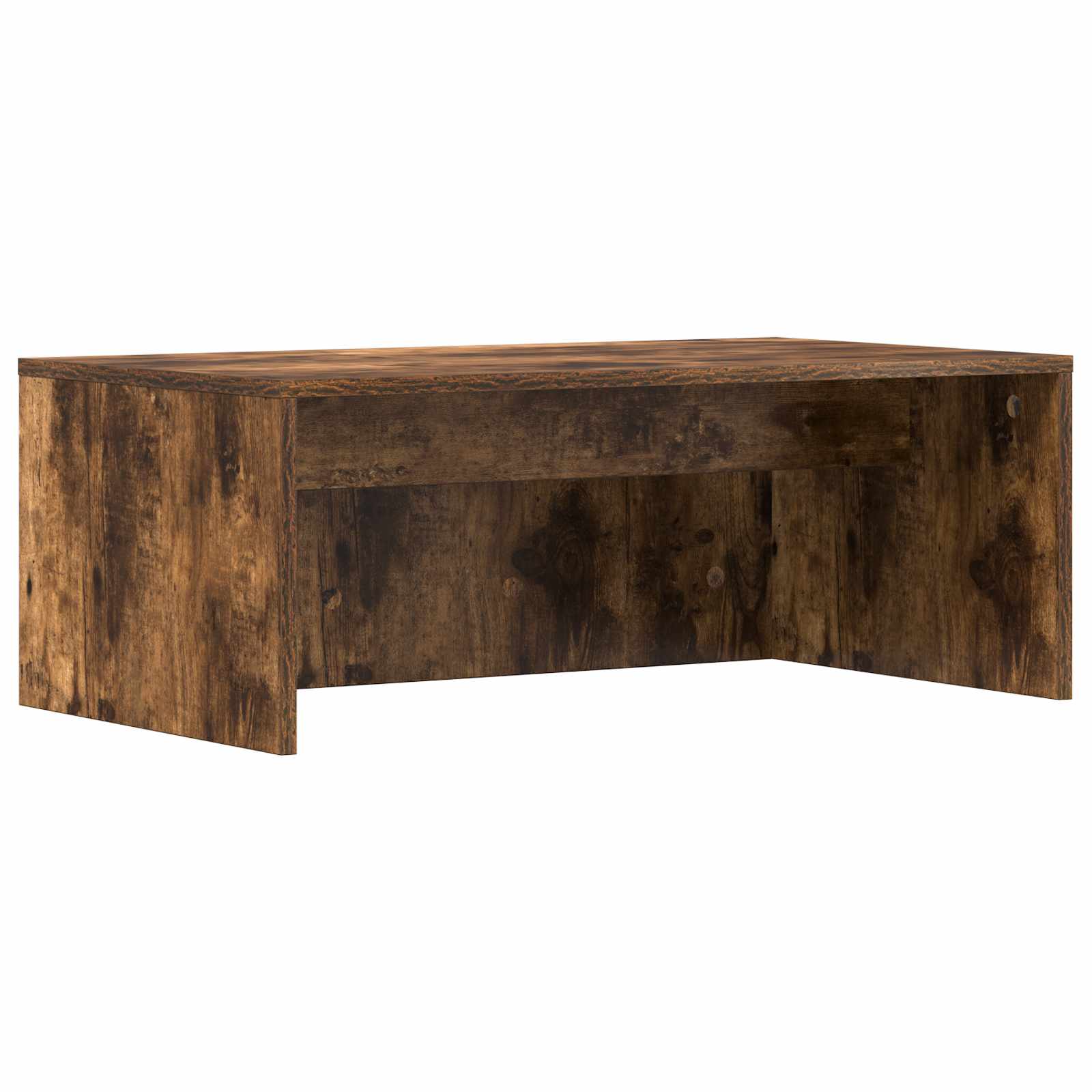 vidaXL Biurko montowane na ścianie Dąb wędzony 80 x 45 x 30 cm