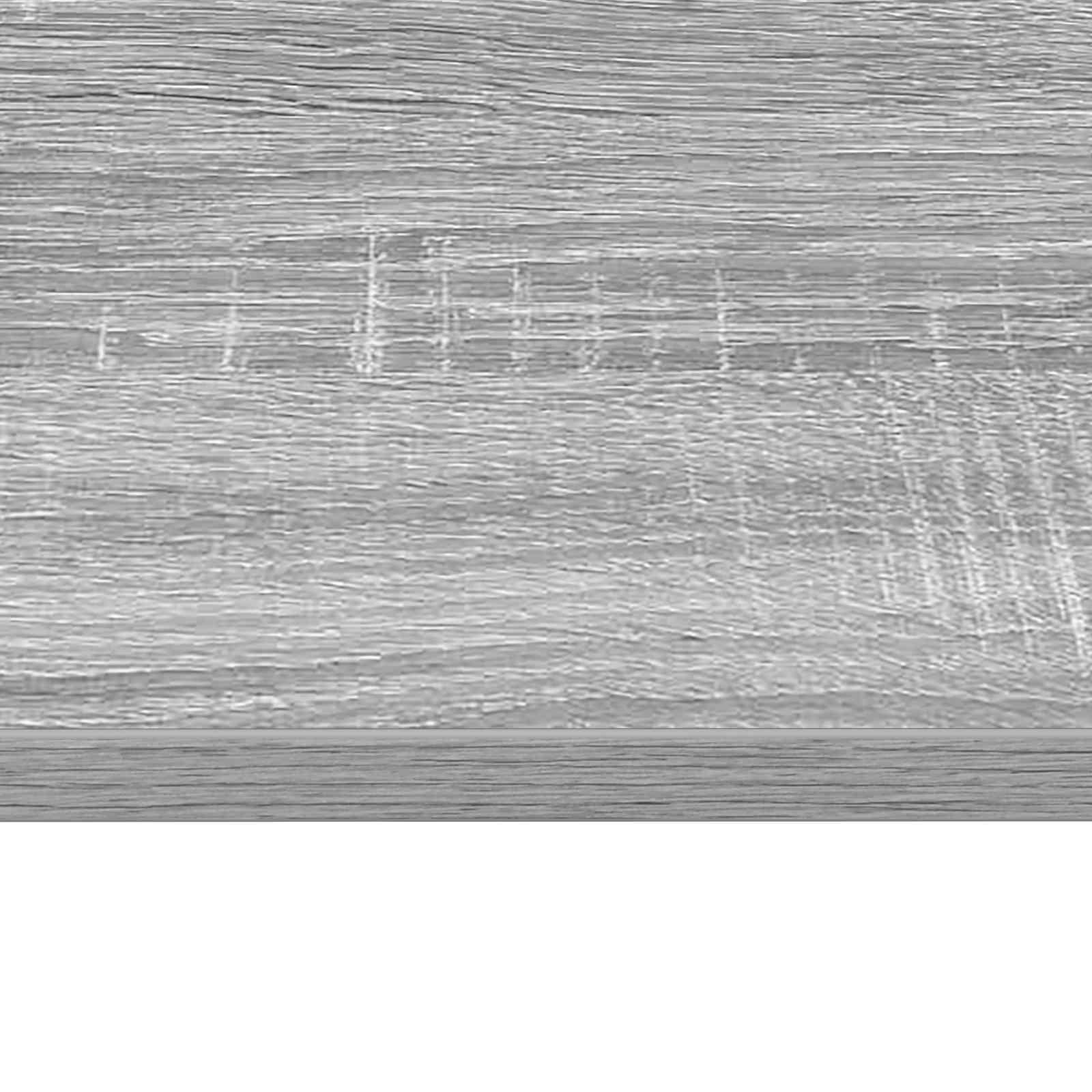 vidaXL Biurko montowane na ścianie Szary Sonoma 80 x 45 x 30 cm