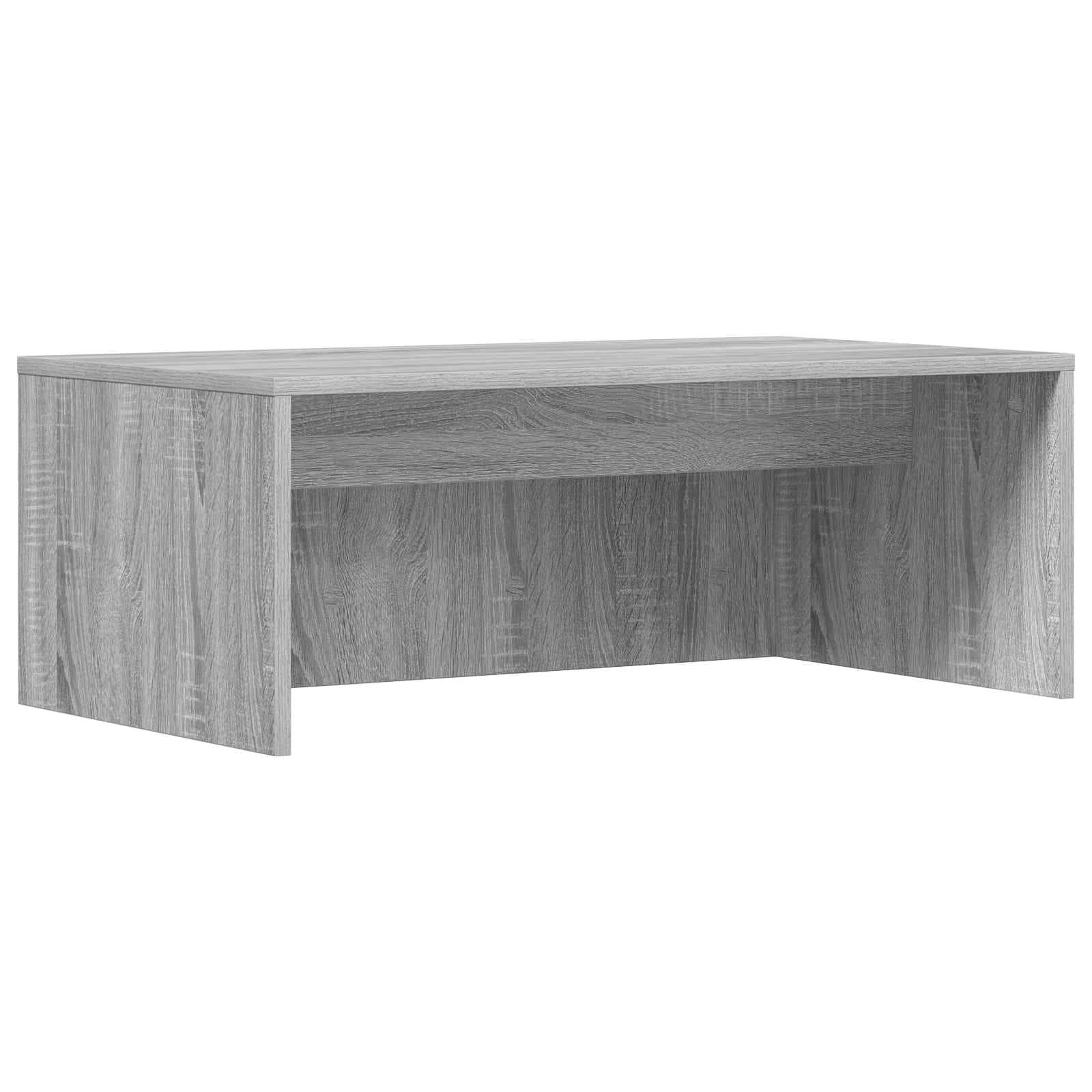 vidaXL Biurko montowane na ścianie Szary Sonoma 80 x 45 x 30 cm