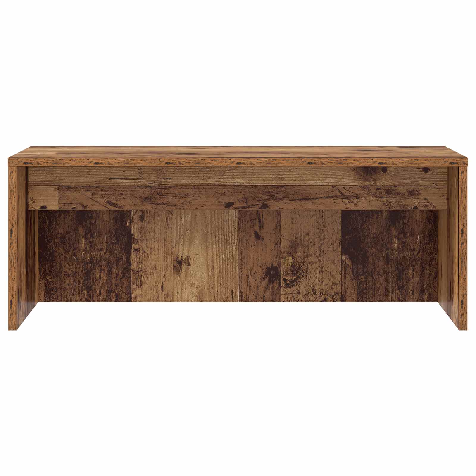 vidaXL Biurko montowane na ścianie Stare drewno 80 x 45 x 30 cm