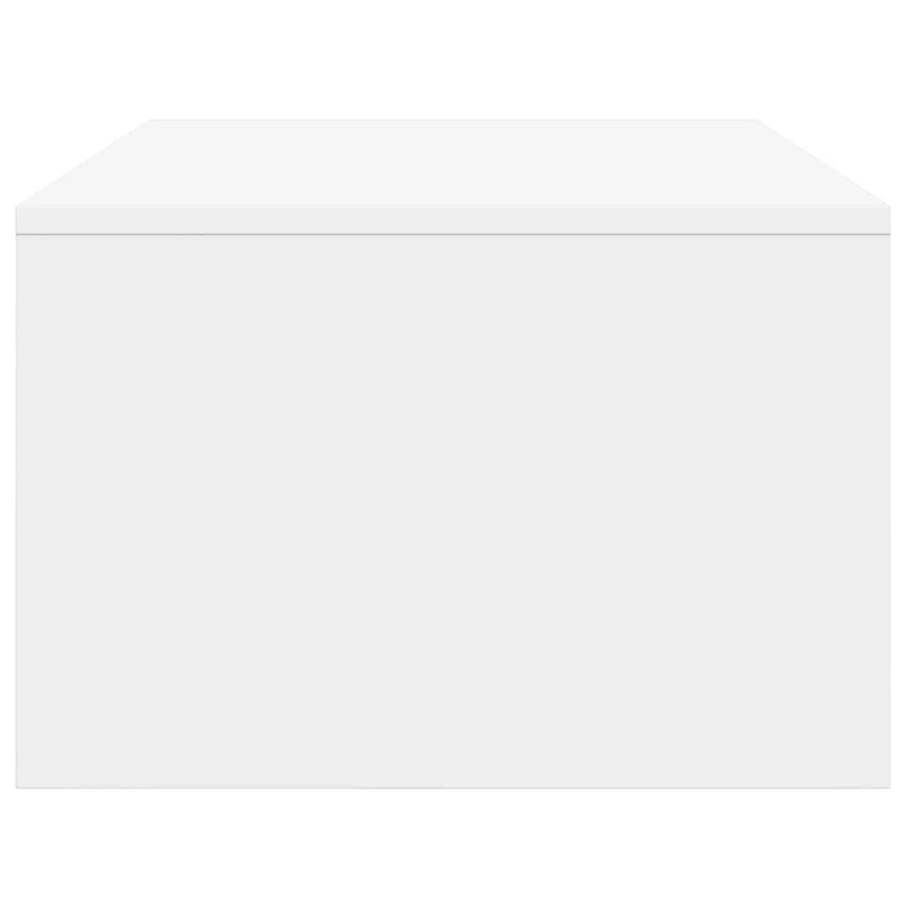 vidaXL Biurko montowane na ścianie Biały 100 x 45 x 30 cm