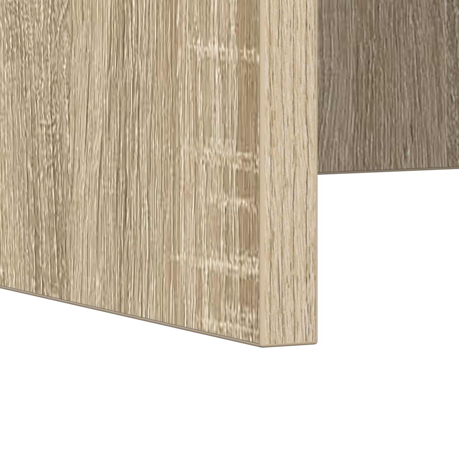 vidaXL Biurko montowane na ścianie Dąb Sonoma 100 x 45 x 30 cm