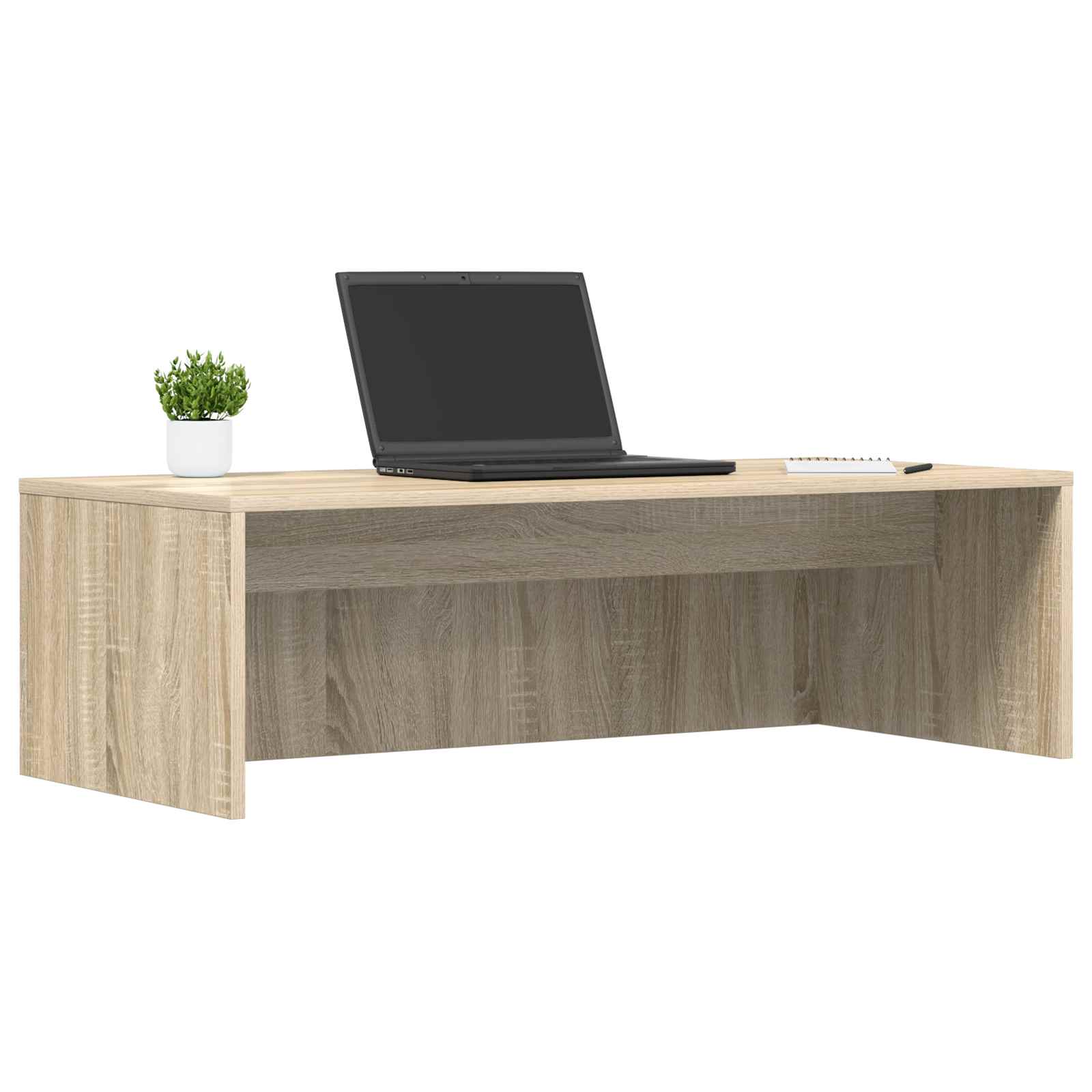 vidaXL Biurko montowane na ścianie Dąb Sonoma 100 x 45 x 30 cm