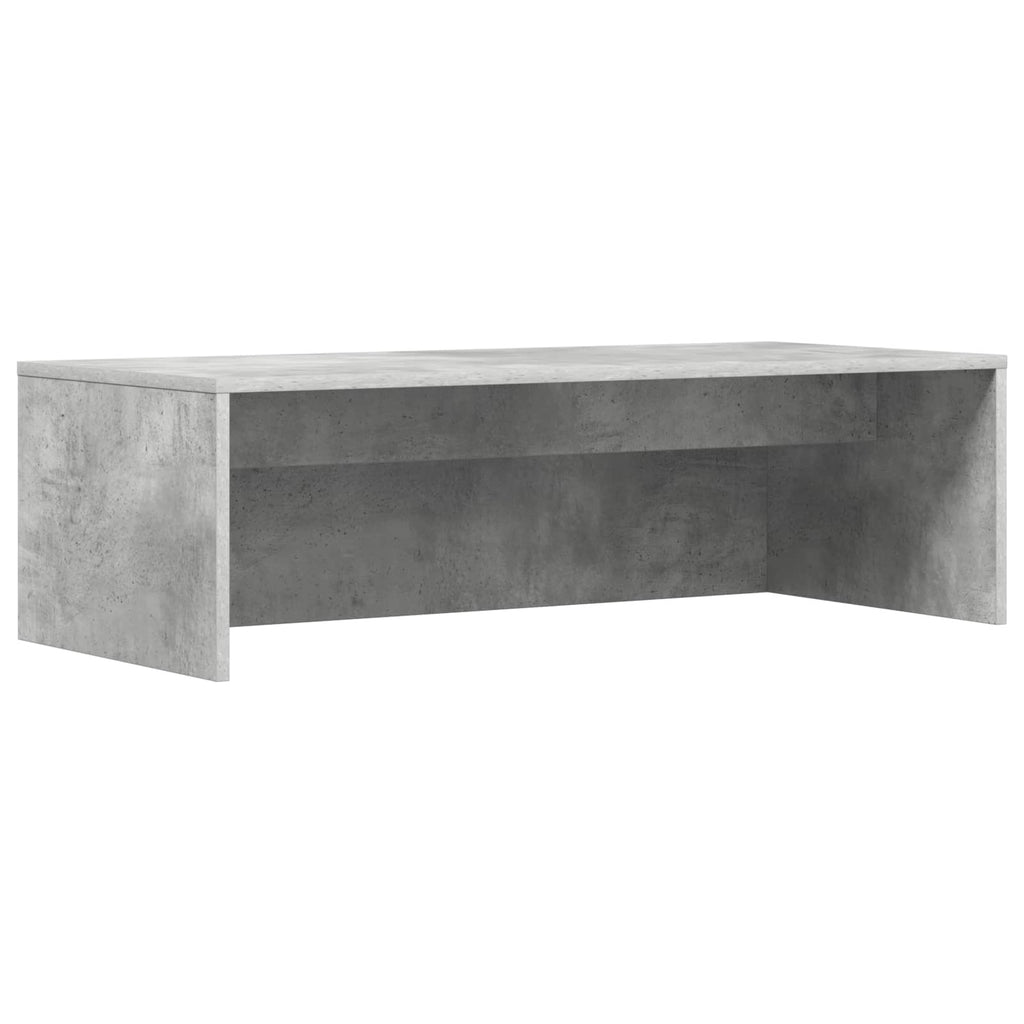 vidaXL Biurko montowane na ścianie Betonowy szary 100 x 45 x 30 cm